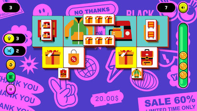 Black Friday Mahjong - Screenshot